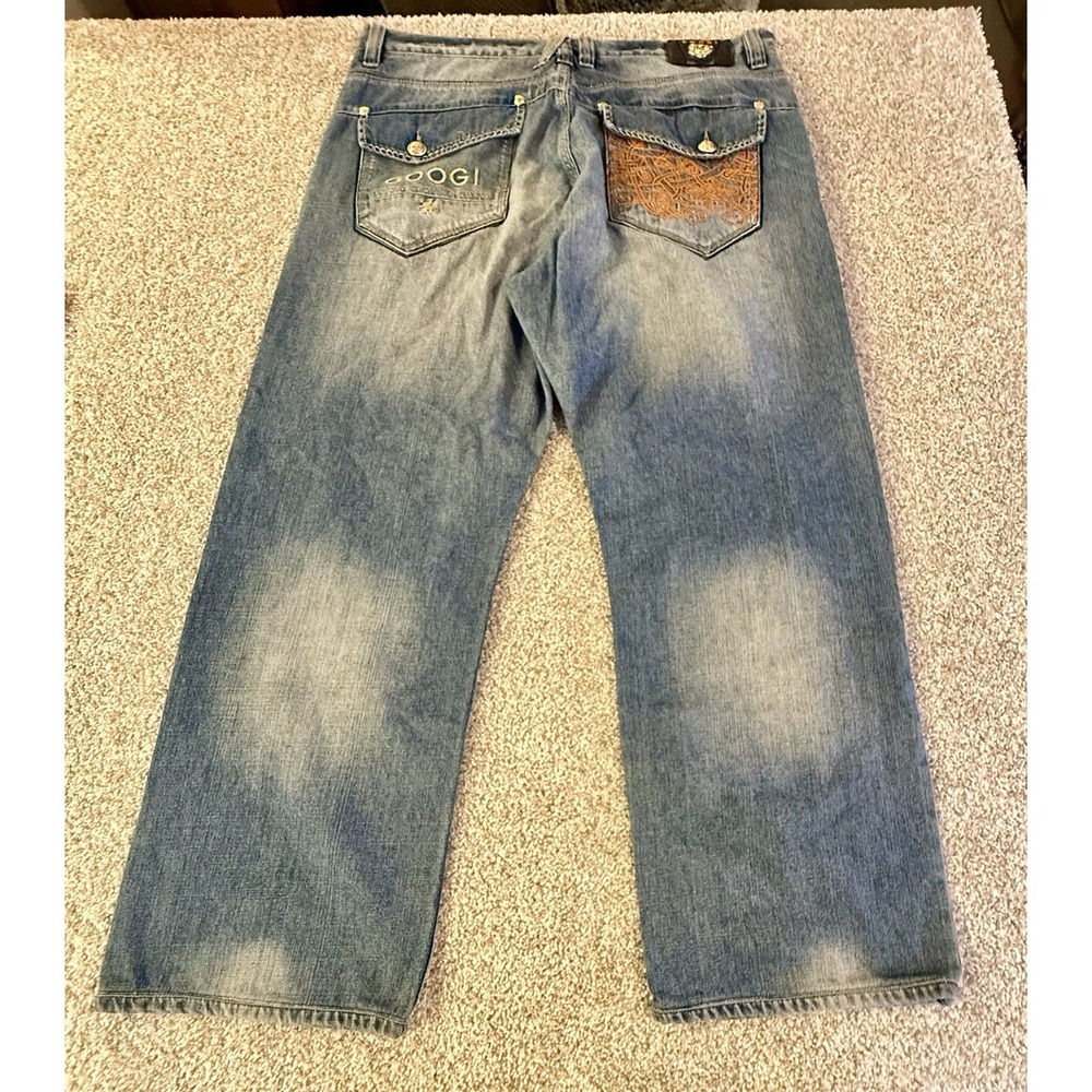 Vintage Y2K Coogi Baggy Fit Jeans 42X35 Hip Hop Denim